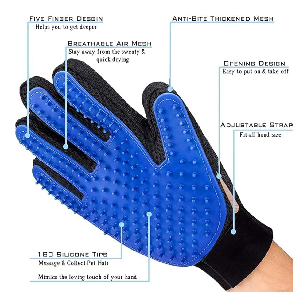Guantes Cepillo Azul