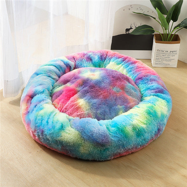 Cama Redonda Felpa