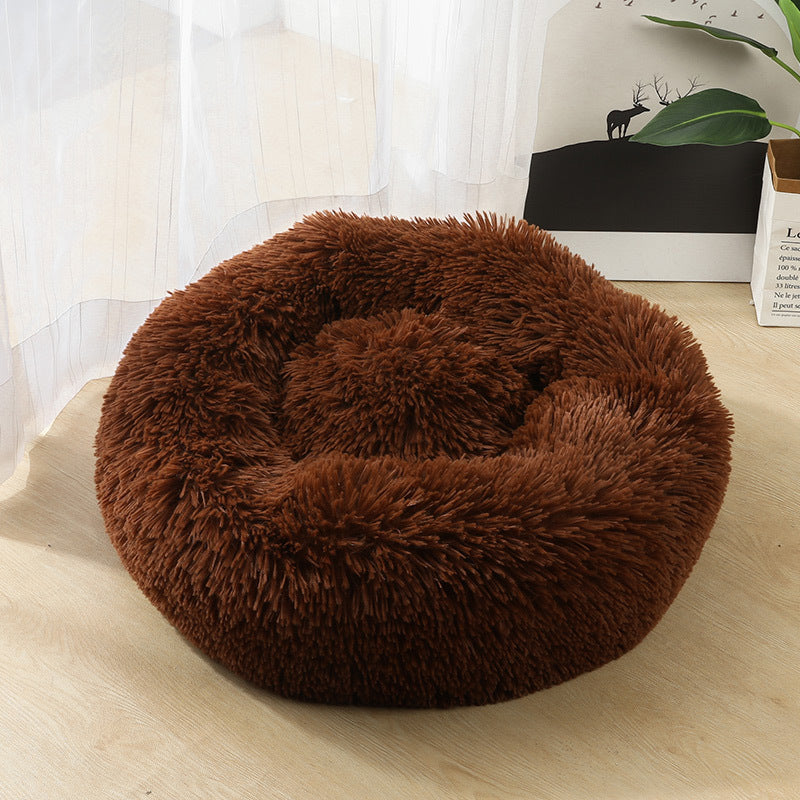 Cama Redonda Felpa