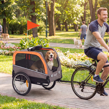 Carrito Bicicleta Perros